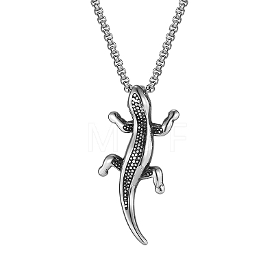 Vintage 304 Stainless Steel Pendant Necklaces for Men WG5B571-01-1