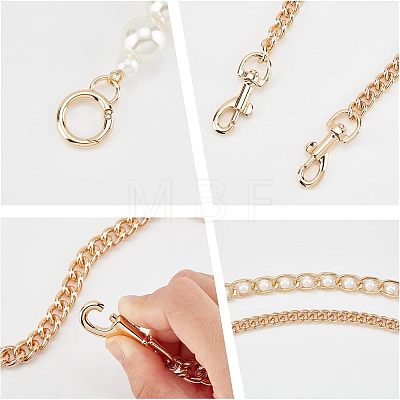 SUPERFINDINGS Zinc Alloy Bag Straps FIND-FH0003-58-1