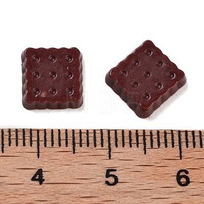 Luminous Resin Imitation Chocolate Decoden Cabochons RESI-K036-28A-02-1