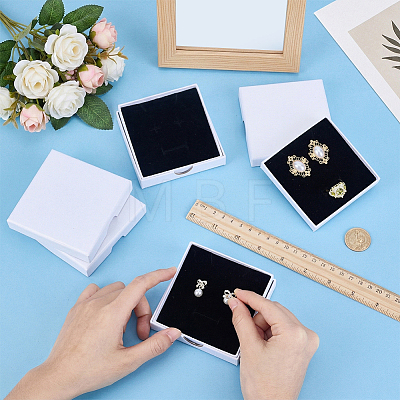 6Pcs Paper Jewelry Set Gift Packing Boxes CON-PH0003-83B-02-1