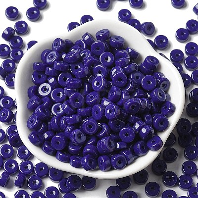 Opaque Colours Glass Seed Beads SEED-E001-P3x6mm-11-1