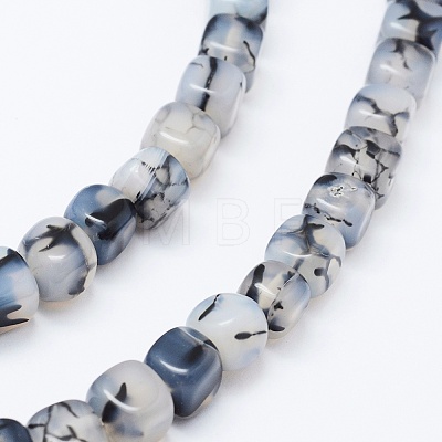 Natural Agate Beads Strands G-E469-01D-1