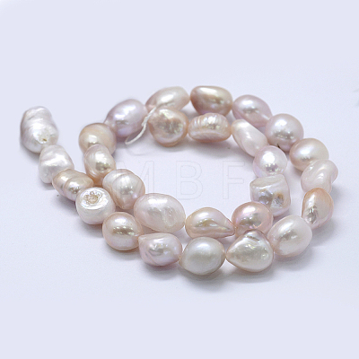 Natural Cultured Freshwater Pearl Beads Strands PEAR-K004-05B-01-1