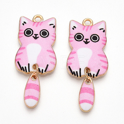 Alloy Enamel Pendants FIND-Q102-12J-1