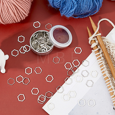 100Pcs Alloy Linking Rings FIND-HS0002-67P-1