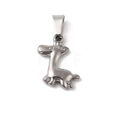 Animal Theme 304 Stainless Steel Pendants STAS-B167-27A-P-1