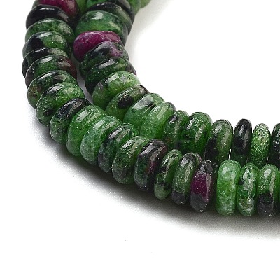 Natural Ruby in Zoisite Beads Strands G-Q159-B18-01-1