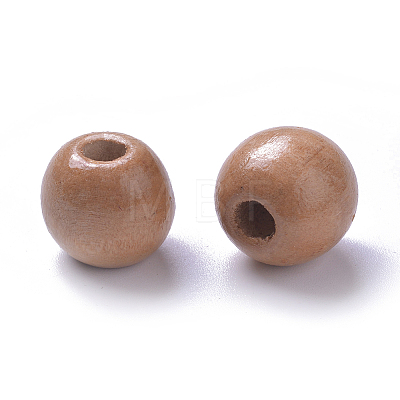 Dyed Natural Wood Beads WOOD-Q006-16mm-M-LF-1