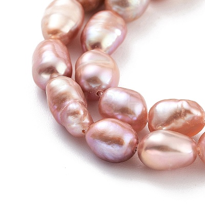 Natural Cultured Freshwater Pearl Beads Strands PEAR-P062-29E-1