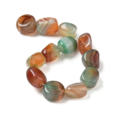 Natural Agate Beads Strands G-H295-D01-15-1