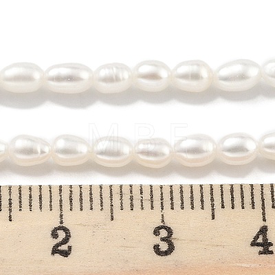 Natural Cultured Freshwater Pearl Beads Strands PEAR-P062-01F-1