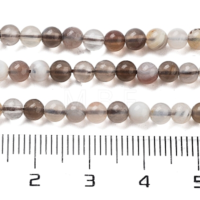 Natural Botswana Agate Beads Strands G-G143-A02-02-1