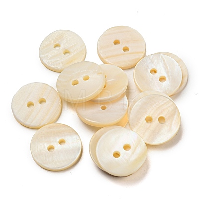 Freshwater Shell Buttons X-BUTT-Z001-04A-1