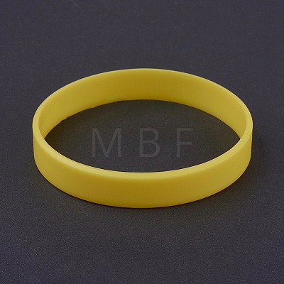 Silicone Wristbands Bracelets X-BJEW-J176-19-1