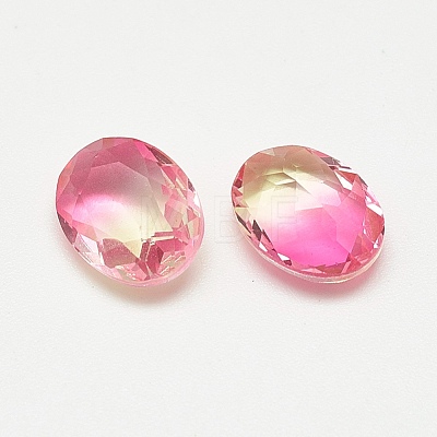 Pointed Back Glass Rhinestone Cabochons RGLA-T080-8x10-007TO-1