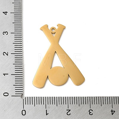 304 Stainless Steel Pendants LS-FIND-Z025-02G-1