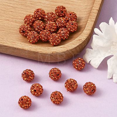 Pave Disco Ball Beads RB-H258-8MM-236-1