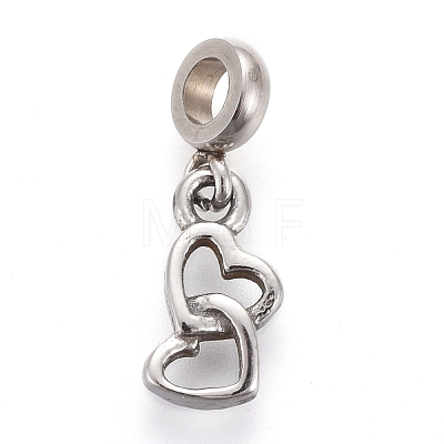 304 Stainless Steel Charms STAS-F259-037AS-1