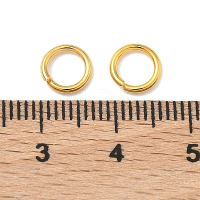Brass Open Jump Rings X-JRC7mm-G-NR-1