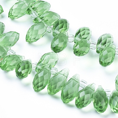 Crystal Glass Beads Strands X-GLAA-D033-19-1
