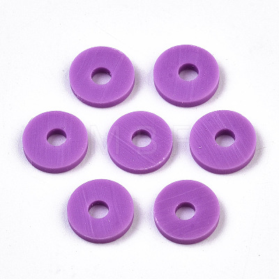 Handmade Polymer Clay Beads CLAY-Q251-6.0mm-112-1