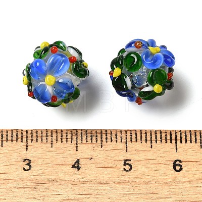 Handmade Lampwork Beads LAMP-B025-03B-11-1