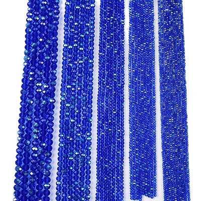 Electroplate Glass Beads Strands EGLA-A044-T4mm-L31-1