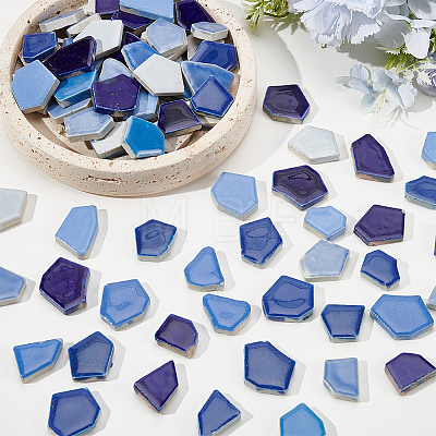 500G Mosaic Tiles Porcelain Cabochons DIY-SP0007-75-1