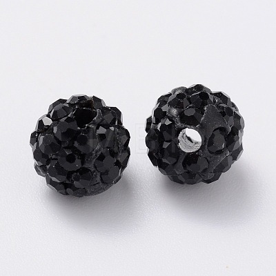 Pave Disco Ball Beads RB-H258-8MM-280-1