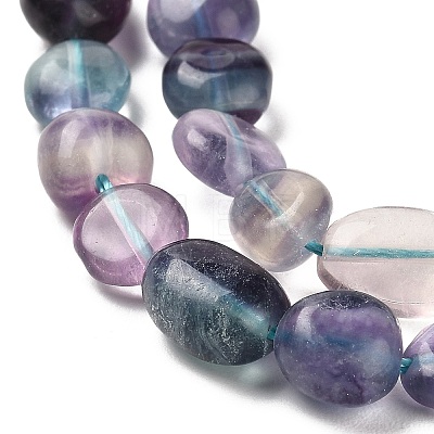 Natural Fluorite Beads Strands G-B048-A01-03-1