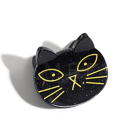 Halloween Theme Cellulose Acetate Claw Hair Clips PW-WGD3265-01-1