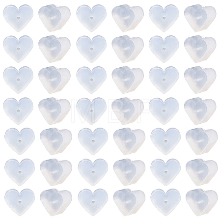 Clear Silicone Full-covered Ear Nuts FIND-SP0001-18E-1