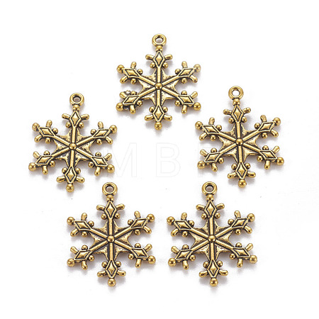 Zinc Tibetan Style Alloy Pendants TIBEP-12740-AG-LF-1