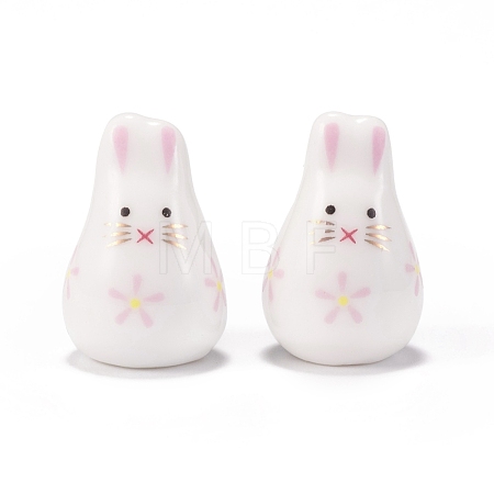 Handmade Porcelain Beads PORC-D018-03A-1