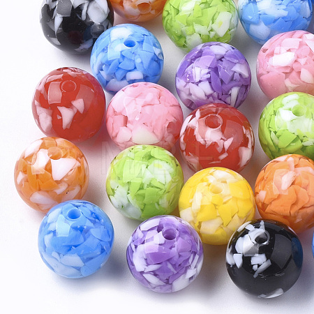 Resin Beads RESI-T026-14mm-1