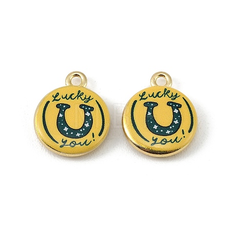 Printed Alloy Pendants FIND-H024-17G-01-1