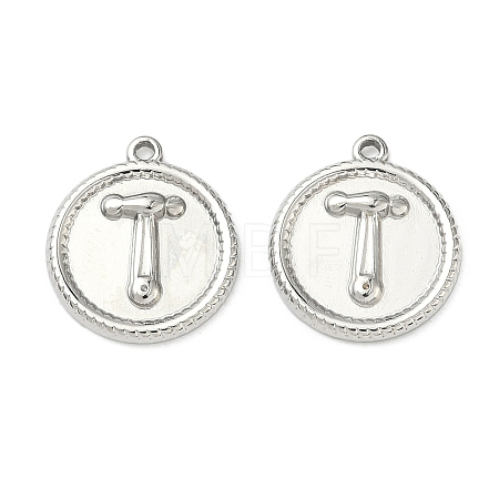 304 Stainless Steel Pendants STAS-C167-02P-1