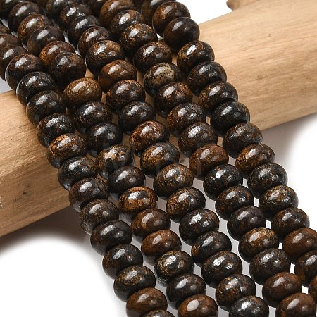 Natural Bronzite Beads Strands G-A280-A16-01-1