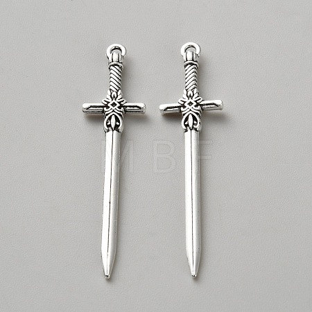 Tibetan Style Alloy Pendants FIND-WH0173-139AS-1