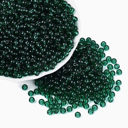 FGB Transparent Glass Seed Beads SEED-N013-01A-06-1