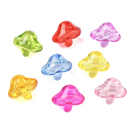 Transparent Acrylic Beads OACR-Z037-12-1