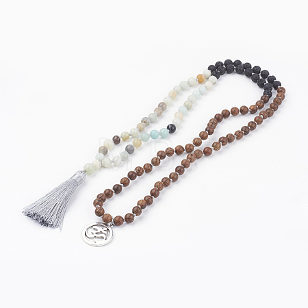 Natural Amazonite NJEW-JN02026-1