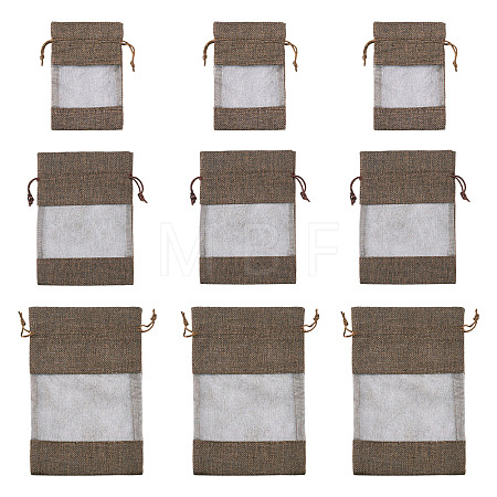9Pcs 3 Styles Cotton Packing Pouches OP-TA0001-18A-1