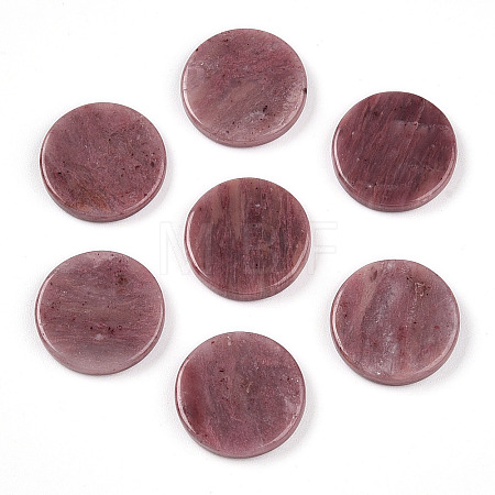 Natural Rhodonite Cabochons G-T141-33H-1