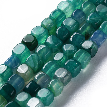 Natural Agate Beads Strands X-G-N326-99D-1