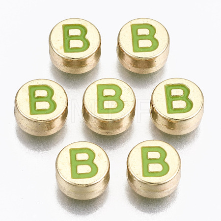 Alloy Enamel Beads X-ENAM-S122-029B-RS-1