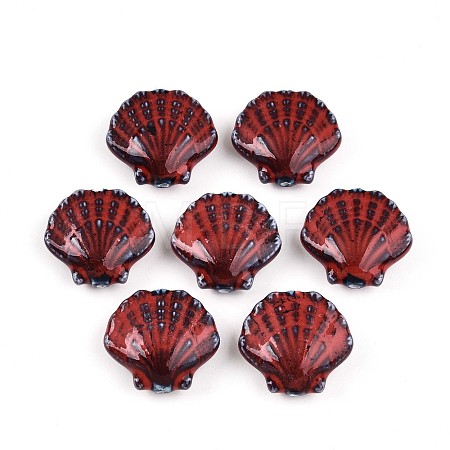 Handmade Porcelain Beads PORC-N009-01K-1