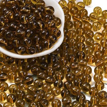 Transparent Colours Glass Seed Beads SEED-Z004-T8MM-05-1