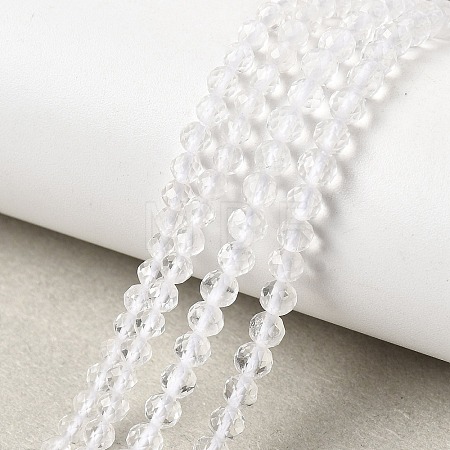 Natural Quartz Crystal Beads Strands G-H336-A11-02-1