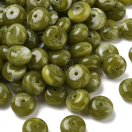 Two Tone Acrylic Beads AC-CBABA33-01S-1